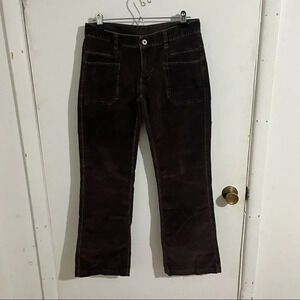 The North Face Brown Fall Corduroy Wide leg Pants women’s Size 6